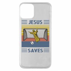 Чехол для iPhone 11 Jesus will save - PrintSalon