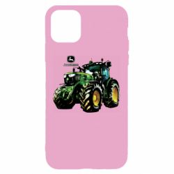 Чохол для iPhone 11 John Deere Tractor and logo - PrintSalon