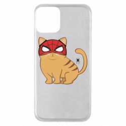 Чехол для iPhone 11 Кот паук - PrintSalon