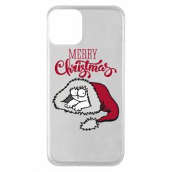 Чехол для iPhone 11 Кот саймона рождество - PrintSalon
