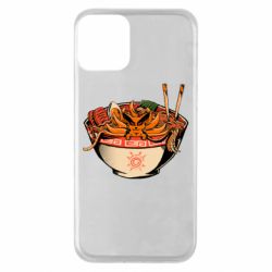 Чехол для iPhone 11 Kurama in ramen - PrintSalon