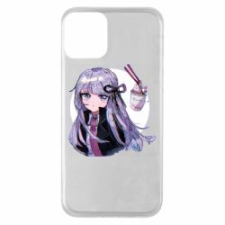Чехол для iPhone 11 Kyoko Kirigiri glitch art - PrintSalon