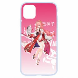 Чохол для iPhone 11 Mischievous Yae Miko - PrintSalon