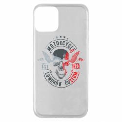 Чехол для iPhone 11 Moto skull - PrintSalon