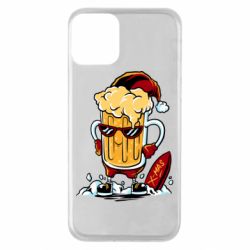 Чехол для iPhone 11 New Year's beer