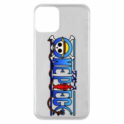 Чехол для iPhone 11 One Piece Logo Skull - PrintSalon