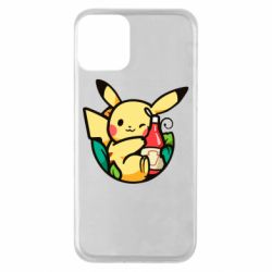 Чехол для iPhone 11 Pikachu with ketchup - PrintSalon