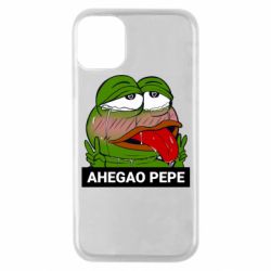 Чехол для iPhone 11 Pro Аhegao PePe - PrintSalon