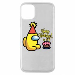 Чохол для iPhone 11 Pro Among Us Happy Birthday - PrintSalon