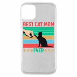Чехол для iPhone 11 Pro Best cat mom ever - PrintSalon