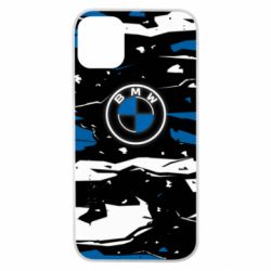 Чехол для iPhone 11 Pro BMW logo and art background - PrintSalon