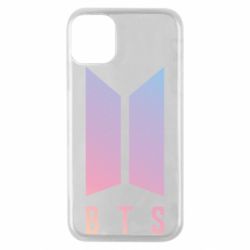 Чехол для iPhone 11 Pro BTS gradient logo - PrintSalon