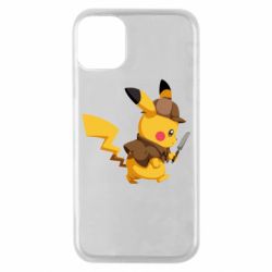 Чехол для iPhone 11 Pro Cute Detective Pikachu - PrintSalon