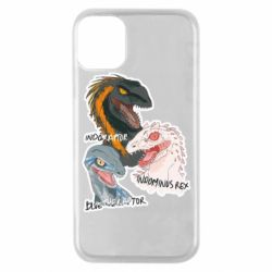 Чехол для iPhone 11 Pro Динозавры. Мир Юрского периода - PrintSalon