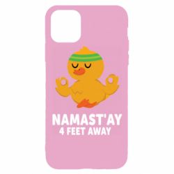 Чехол для iPhone 11 Pro Duck Namast'ay Away - PrintSalon