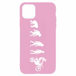 Чехол для iPhone 11 Pro Эволюция мотоциклиста - PrintSalon