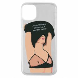 Чехол для iPhone 11 Pro Gentleman Is Simply A Patient Wolf - PrintSalon