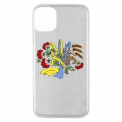 Чохол для iPhone 11 Pro Герб колоски і калина - PrintSalon
