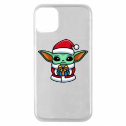 Чехол для iPhone 11 Pro Grogu Santa Claus - PrintSalon