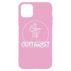 Чехол для iPhone 11 Pro Guitar player. - PrintSalon