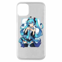 Чехол для iPhone 11 Pro Hatsune Miku art - PrintSalon