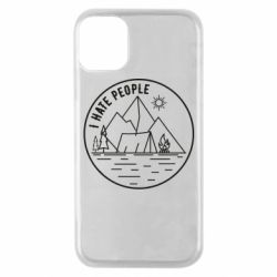 Чехол для iPhone 11 Pro I hate people - camper - PrintSalon
