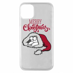 Чехол для iPhone 11 Pro Кот саймона рождество - PrintSalon