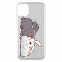 Чехол для iPhone 11 Pro Кролики Вэй и Лань - PrintSalon