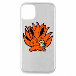 Чехол для iPhone 11 Pro Kurama And Naruto - PrintSalon