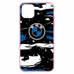 Чехол для iPhone 11 Pro Max BMW logo and art background - PrintSalon