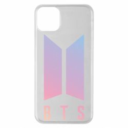Чехол для iPhone 11 Pro Max BTS gradient logo - PrintSalon