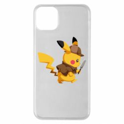 Чехол для iPhone 11 Pro Max Cute Detective Pikachu - PrintSalon