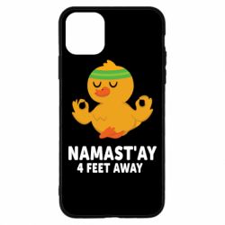 Чехол для iPhone 11 Pro Max Duck Namast'ay Away - PrintSalon