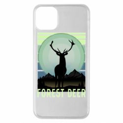 Чехол для iPhone 11 Pro Max Forest deer - PrintSalon
