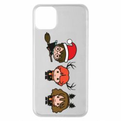 Чохол для iPhone 11 Pro Max Гаррі Поттер та друзі новорічні - PrintSalon