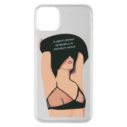 Чехол для iPhone 11 Pro Max Gentleman Is Simply A Patient Wolf - PrintSalon