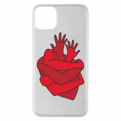Чехол для iPhone 11 Pro Max Heart out of hands - PrintSalon