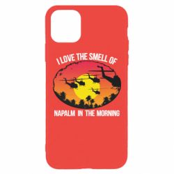 Чехол для iPhone 11 Pro Max I love the smell napalm, in the morning - PrintSalon