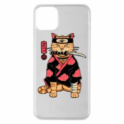 Чехол для iPhone 11 Pro Max Japanese Akatsuki cat - PrintSalon