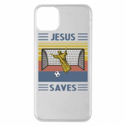 Чехол для iPhone 11 Pro Max Jesus will save - PrintSalon