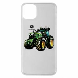 Чохол для iPhone 11 Pro Max John Deere Tractor and logo - PrintSalon