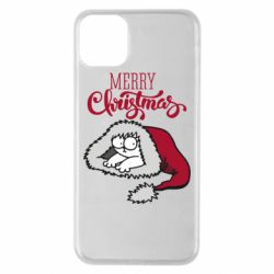 Чехол для iPhone 11 Pro Max Кот саймона рождество - PrintSalon