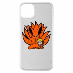 Чехол для iPhone 11 Pro Max Kurama And Naruto - PrintSalon