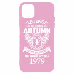 Чехол для iPhone 11 Pro Max Легенды рождаются. Ваш месяц год рождения (англ.)