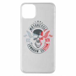 Чехол для iPhone 11 Pro Max Moto skull - PrintSalon