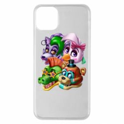 Чехол для iPhone 11 Pro Max Персонажи FNAF - PrintSalon