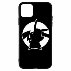 Чехол для iPhone 11 Pro Max Pikachu silhouette - PrintSalon