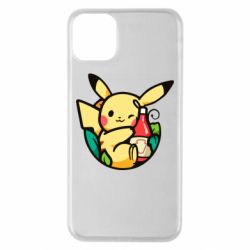 Чехол для iPhone 11 Pro Max Pikachu with ketchup - PrintSalon