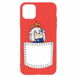 Чехол для iPhone 11 Pro Max Pocket Paimon - PrintSalon