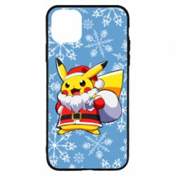 Чохол для iPhone 11 Pro Max Santa Claus Pikachu - PrintSalon